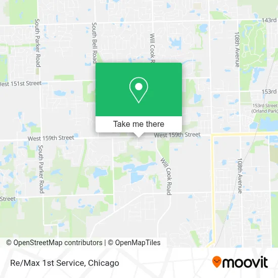 Re/Max 1st Service map