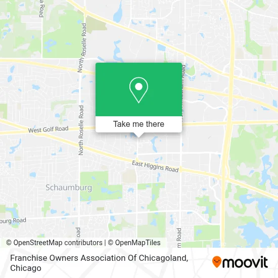 Franchise Owners Association Of Chicagoland map