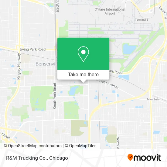 R&M Trucking Co. map