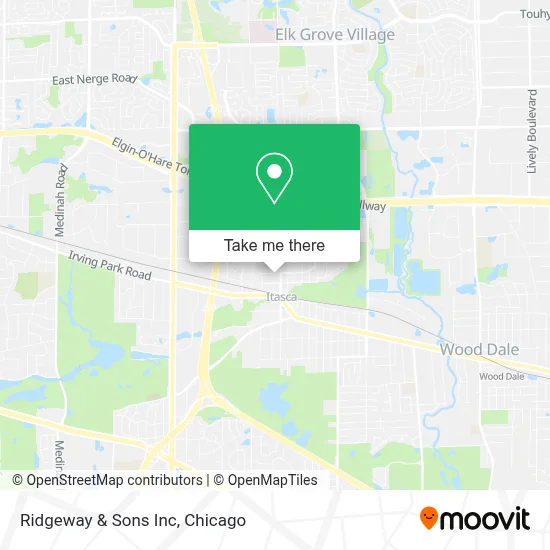 Ridgeway & Sons Inc map
