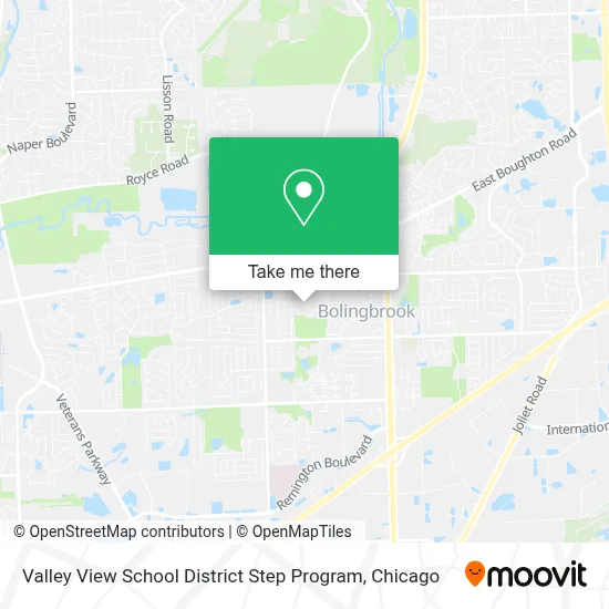 Valley View School District Step Program map