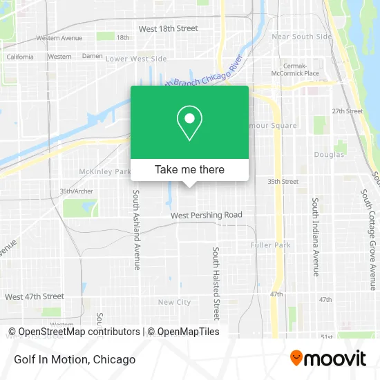Golf In Motion map