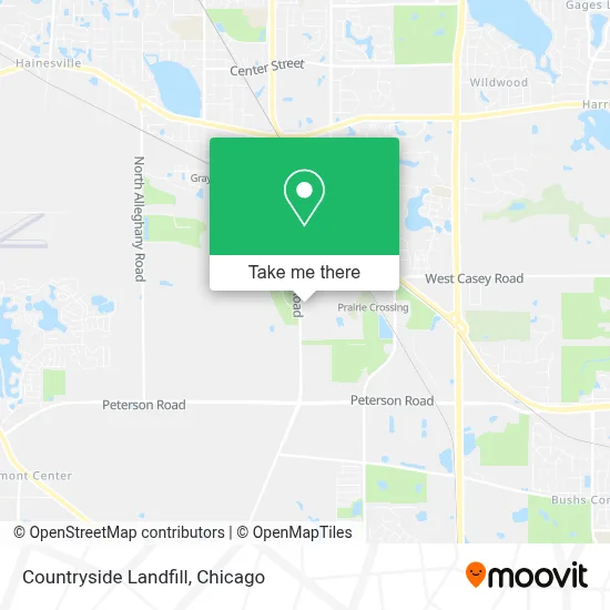 Countryside Landfill map