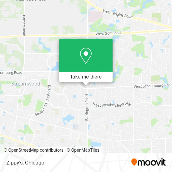 Zippy's map