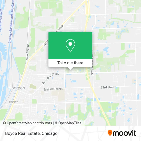 Boyce Real Estate map