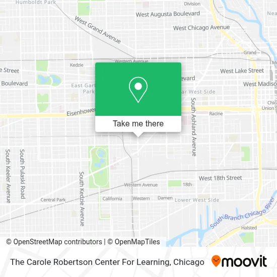 The Carole Robertson Center For Learning map
