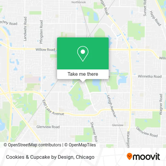 Cookies & Cupcake by Design map