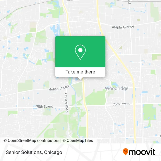 Senior Solutions map