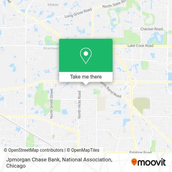 Jpmorgan Chase Bank, National Association map
