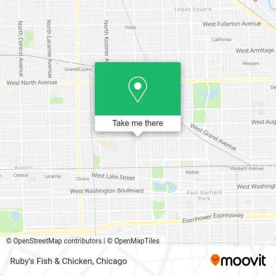 Ruby's Fish & Chicken map