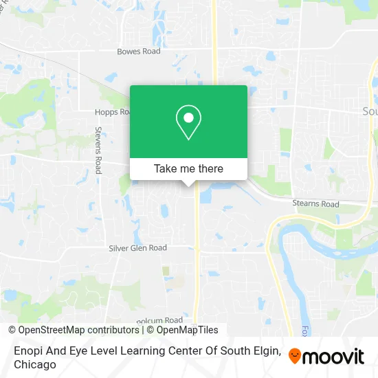Enopi And Eye Level Learning Center Of South Elgin map