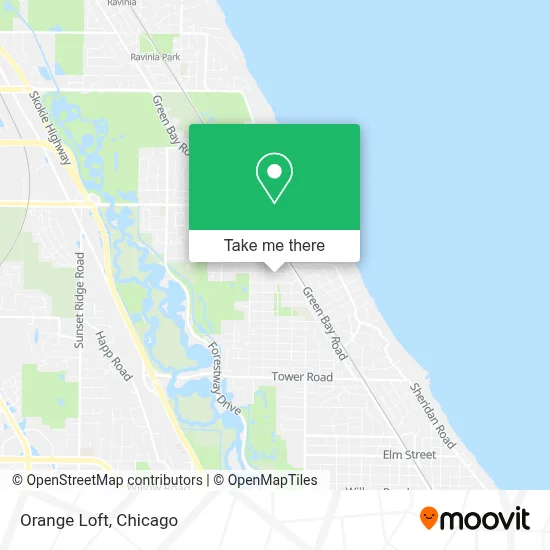 Orange Loft map