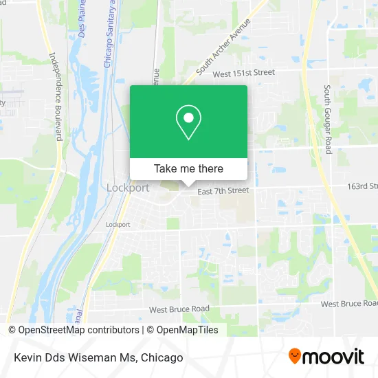 Kevin Dds Wiseman Ms map