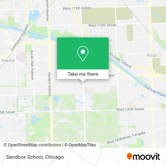 Sandbox School map