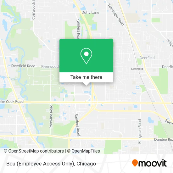Bcu (Employee Access Only) map