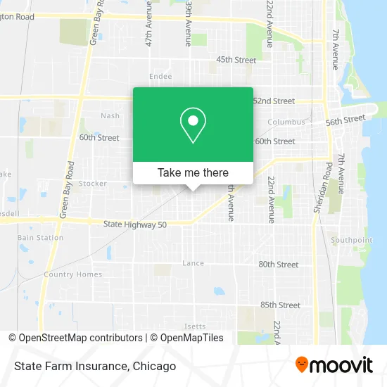 State Farm Insurance map