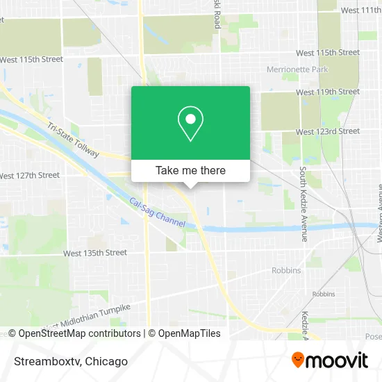 Streamboxtv map