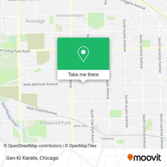Gen-Ki Karate map