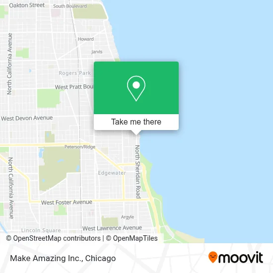 Make Amazing Inc. map