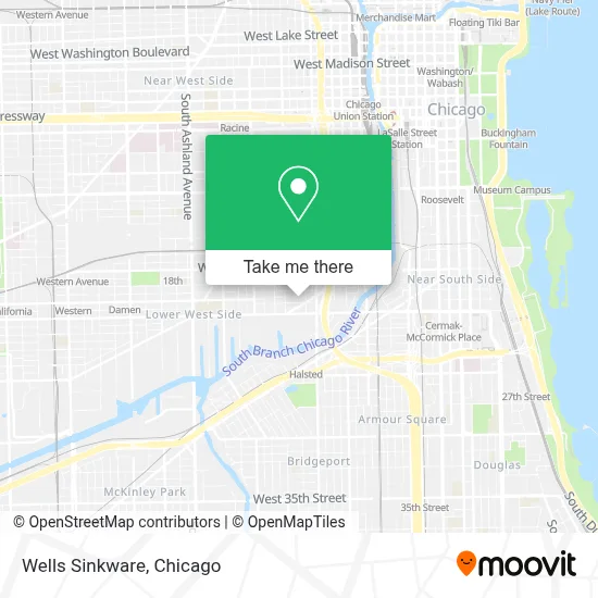 Wells Sinkware map