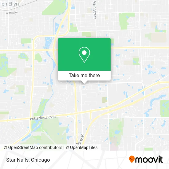 Star Nails map