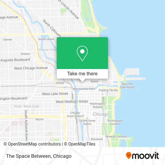 The Space Between map