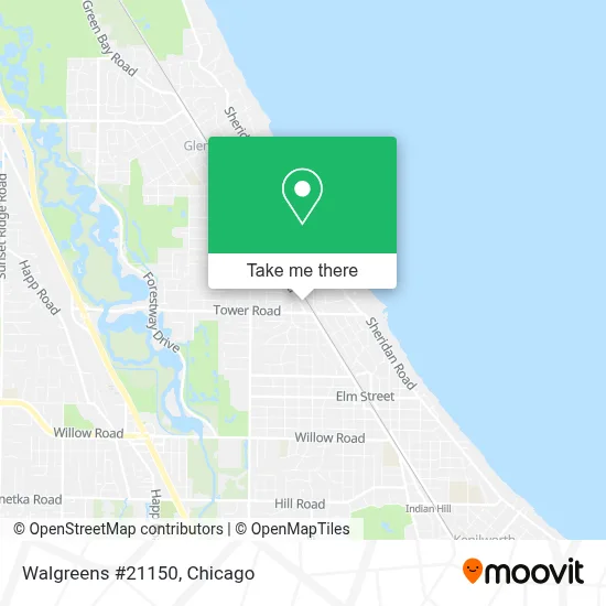 Walgreens #21150 map