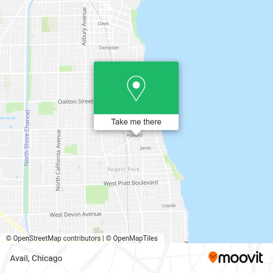 Avail map