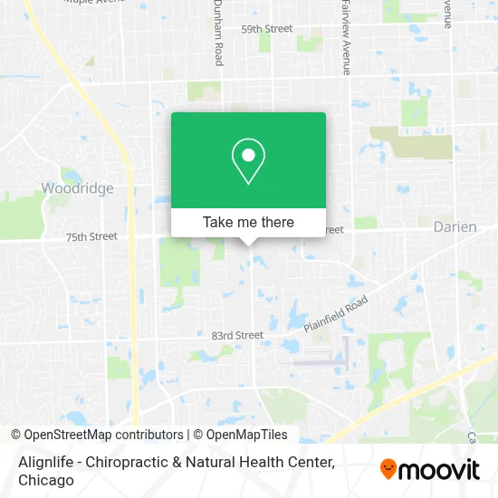 Alignlife - Chiropractic & Natural Health Center map