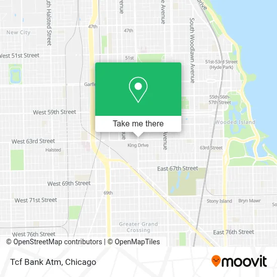 Tcf Bank Atm map