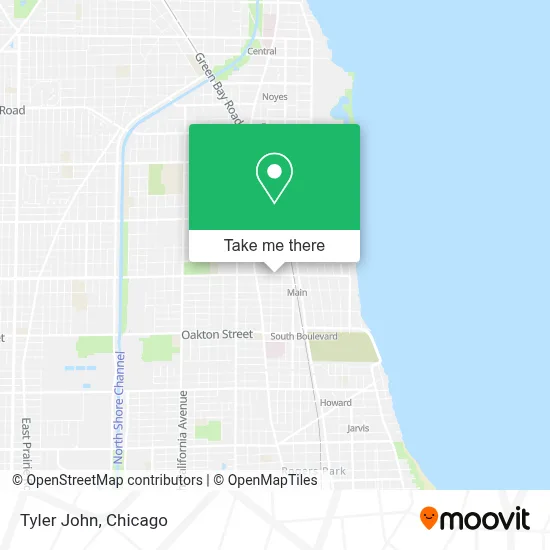 Tyler John map