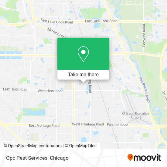 Opc Pest Services map