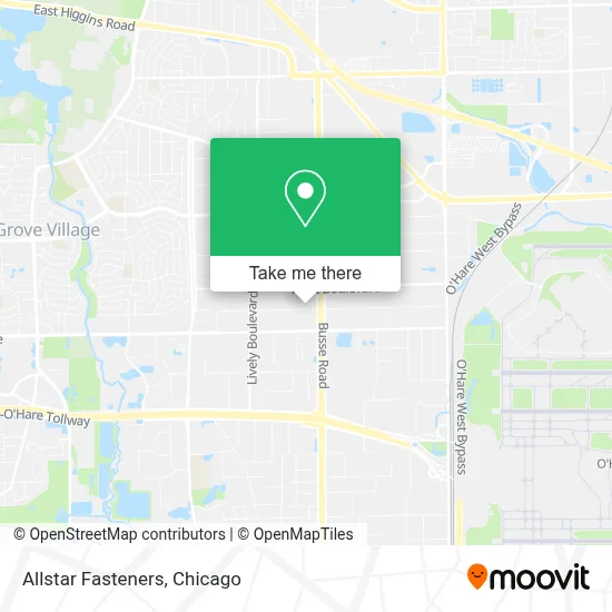 Allstar Fasteners map