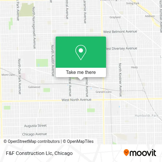 F&F Construction Llc map