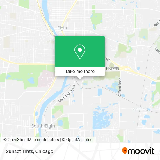 Sunset Tints map