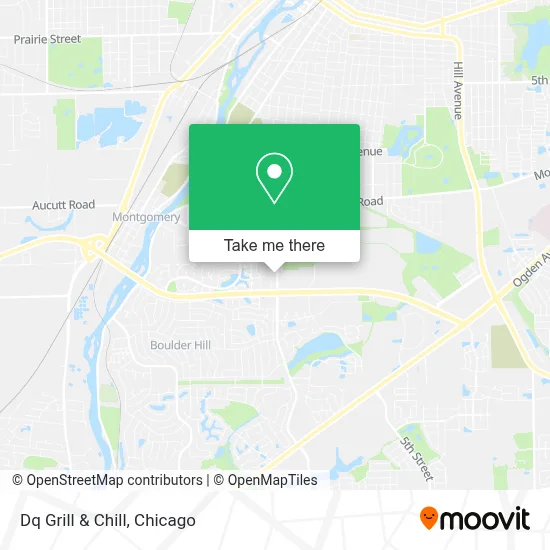 Dq Grill & Chill map