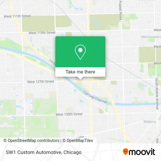 SW1 Custom Automotive map