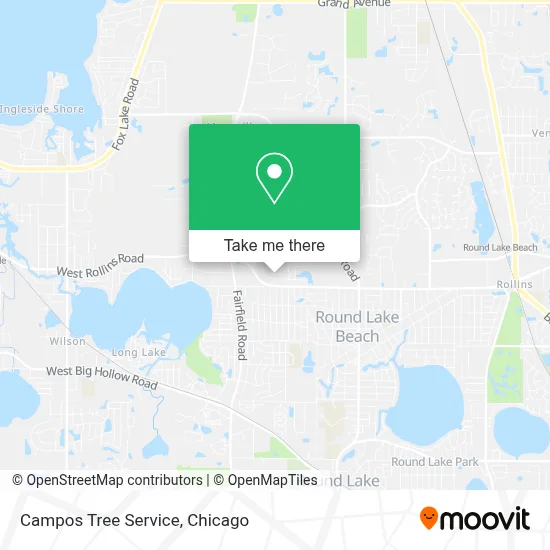 Campos Tree Service map