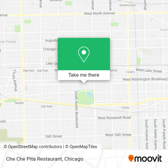 Che Che Pita Restaurant map