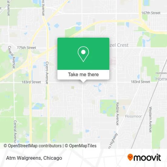 Atm Walgreens map