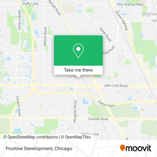 Positive Development map