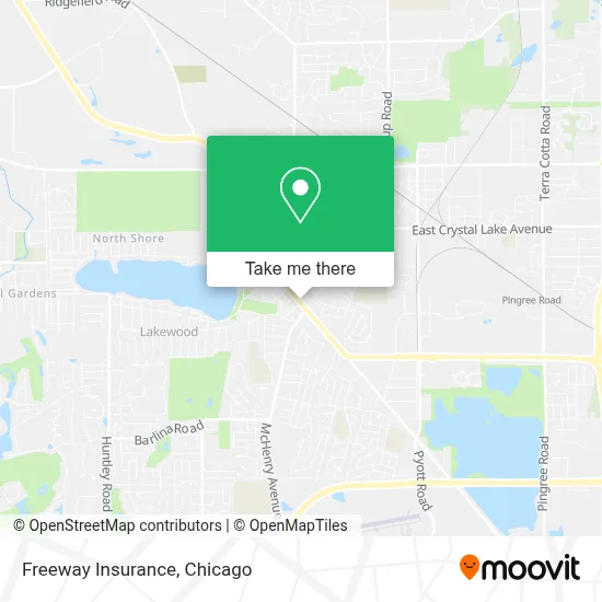 Freeway Insurance map