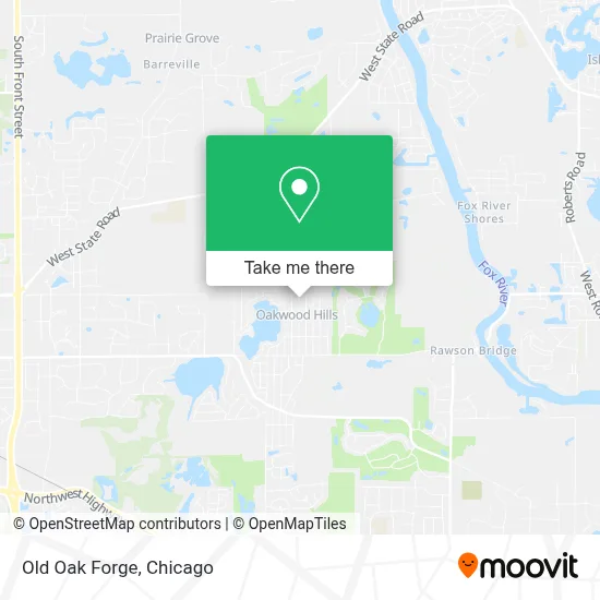 Old Oak Forge map