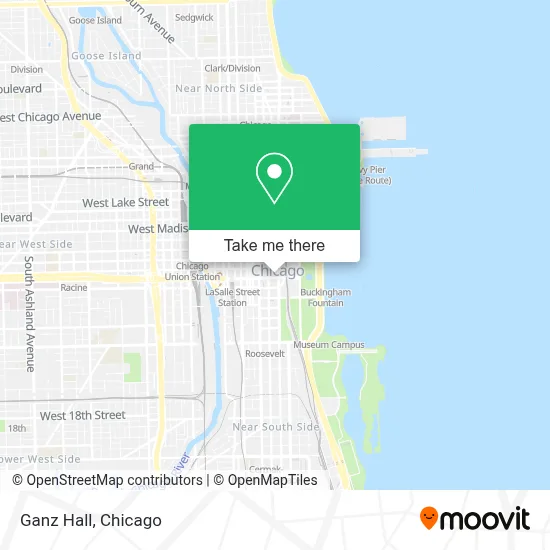 Ganz Hall map