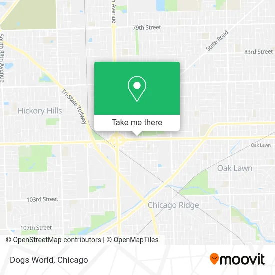 Dogs World map