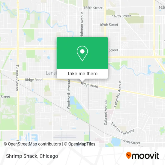 Shrimp Shack map
