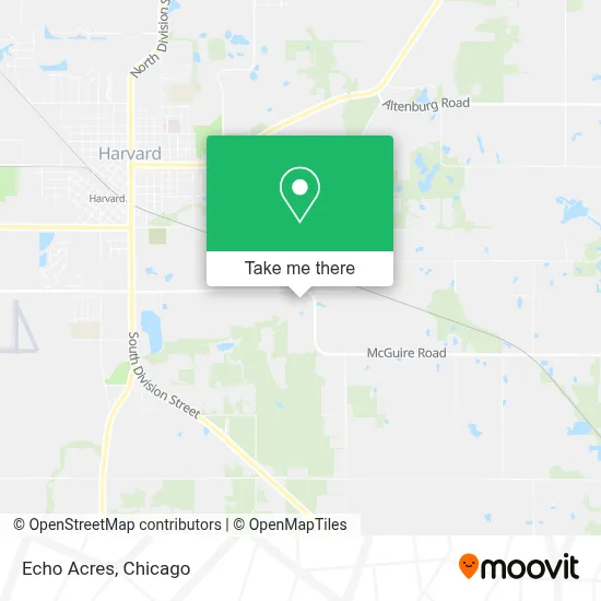Echo Acres map