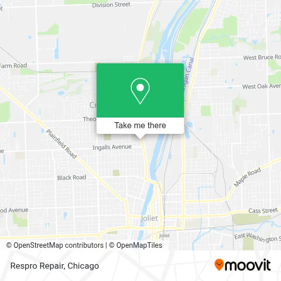 Respro Repair map