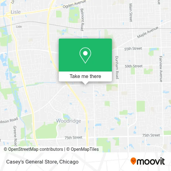 Casey's General Store map