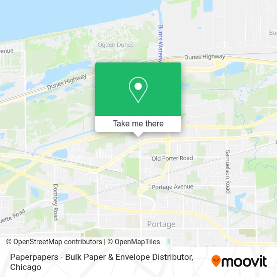 Paperpapers - Bulk Paper & Envelope Distributor map